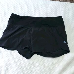 Lululemon running shorts with built in underwear